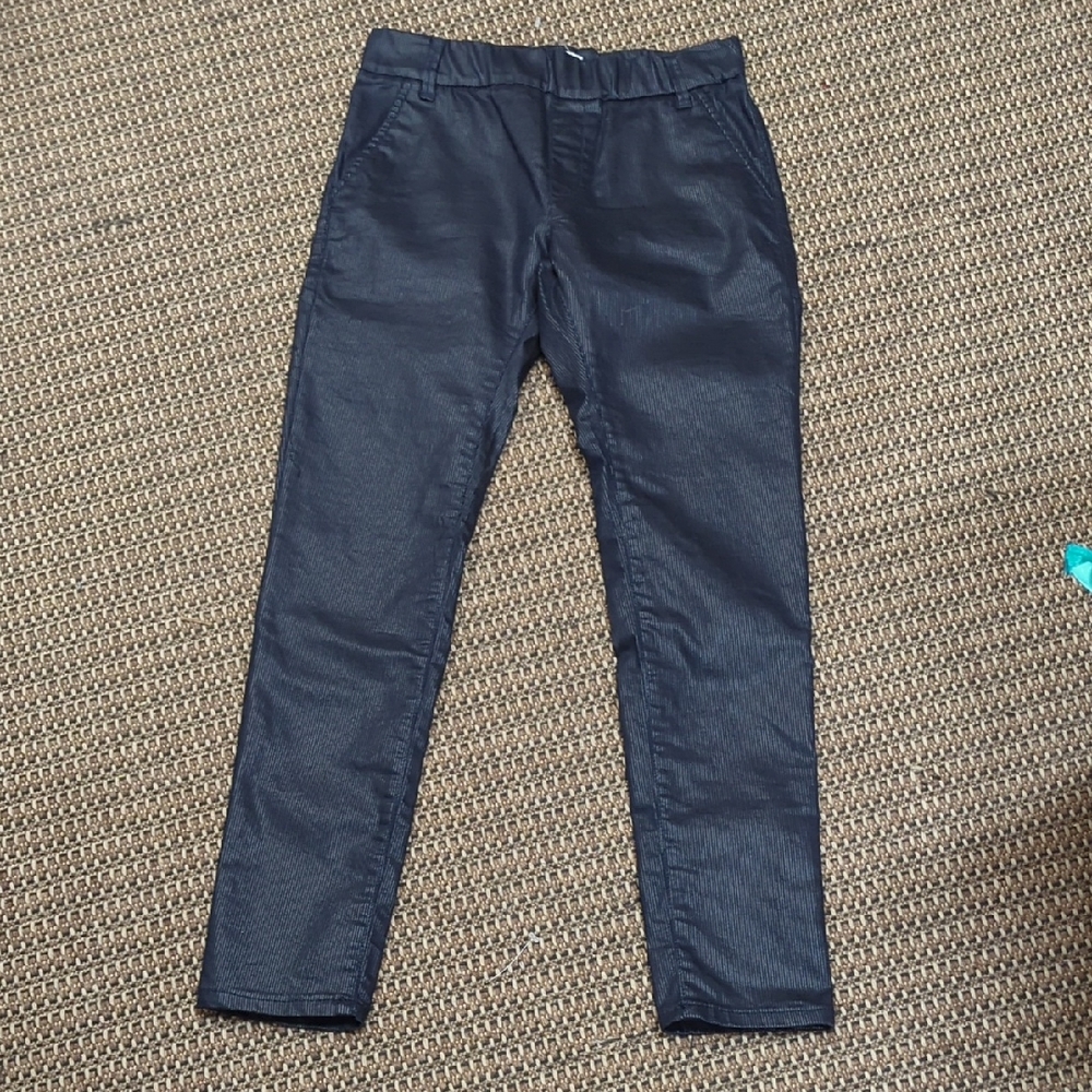 BEVY FLOG Shiny Black Pants